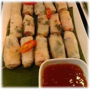 BCS - Garden fresh Vegetable Vietnamese rice Paper Rolls